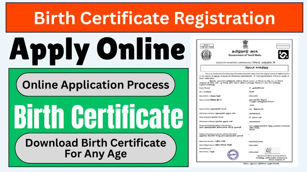 Birth Certificate Apply Online