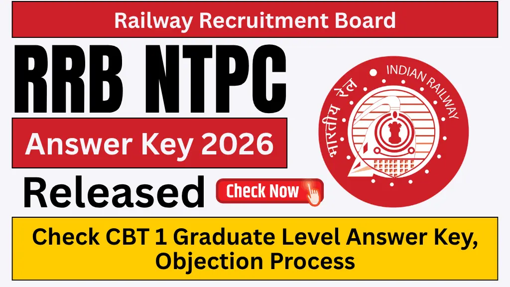 RRB NTPC Answer Key 2026